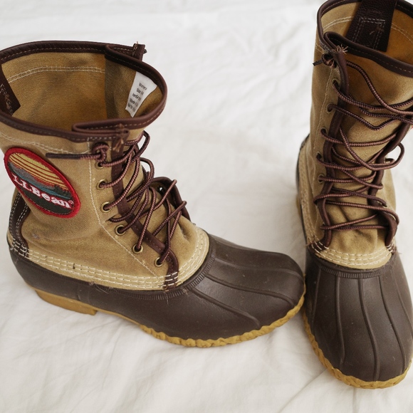 ll bean canvas boots